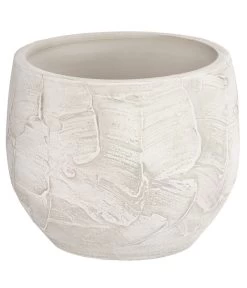 Dehner Keramik-Übertopf Alessio, Bauchig