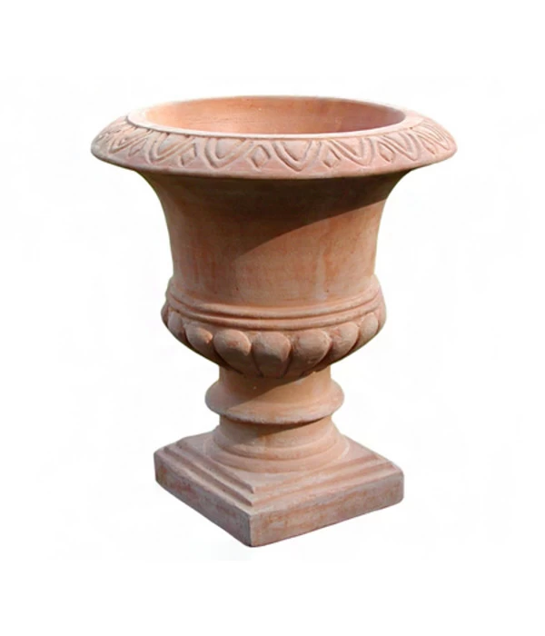 Terrakotta-Pokal, Rund, Ca. Ø32 Cm 3 Terrakotta-Pokal, Rund, Ca. Ø32 Cm