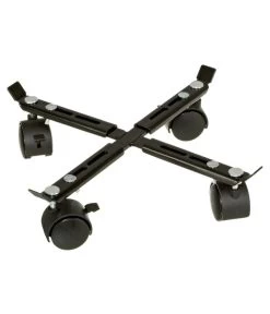 Videx Metall-Pflanzroller, Schwarz, 35 X 35 Cm