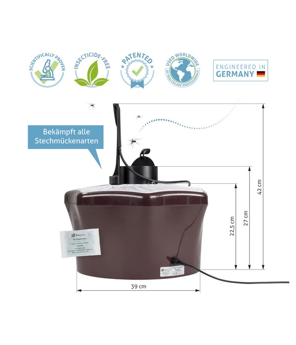 Biogents BG-Mosquitaire CO2 Mückenfalle, 1 Stk. 4 Biogents BG-Mosquitaire CO2 Mückenfalle, 1 Stk. – Bild 2