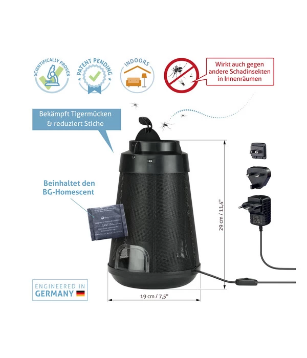 Biogents BG-Home Indoor Mückenfalle, 1 Stk. 4 Biogents BG-Home Indoor Mückenfalle, 1 Stk. – Bild 2