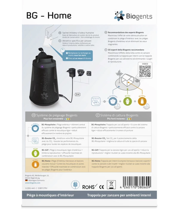 Biogents BG-Home Indoor Mückenfalle, 1 Stk. 6 Biogents BG-Home Indoor Mückenfalle, 1 Stk. – Bild 4
