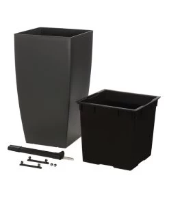 Dehner Kunststoff-Pflanztopf New York, Quadratisch, Ca. B30/H57/T30 Cm 8 Dehner Kunststoff-Pflanztopf New York, Quadratisch, Ca. B30/H57/T30 Cm -Pflanzenwelt Verkauf 2460004 WE DE 002 DehnerKunststoffTopfkonisch36x36x66cmgrauBlumentopf