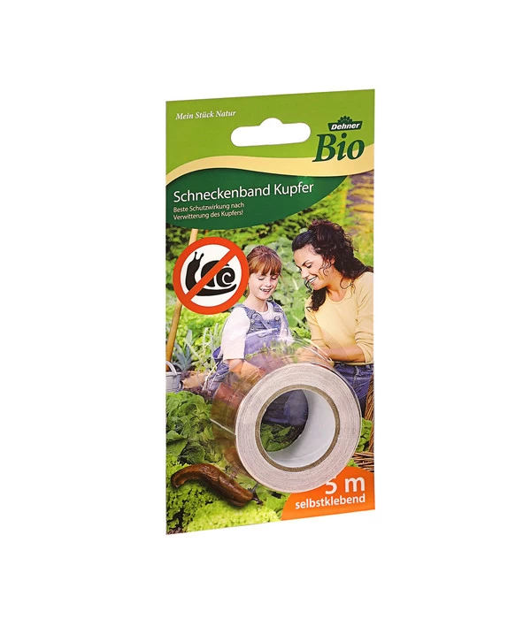 Dehner Bio Schneckenband Kupfer, 5 M 3 Dehner Bio Schneckenband Kupfer, 5 M