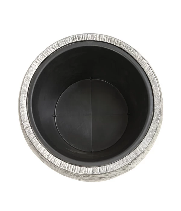 Dehner Polystone-Topf Moskau, Rund, Anthrazit, Ca. Ø45/H73 Cm 5 Dehner Polystone-Topf Moskau, Rund, Anthrazit, Ca. Ø45/H73 Cm – Bild 3