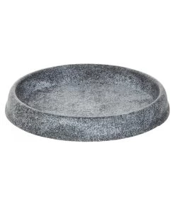 Vasar Kunststoff-Untersetzer, Rund, Bimsstein