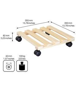 Wagner Pflanzroller Kiefer, 35 X 35 Cm 11 Wagner Pflanzroller Kiefer, 35 X 35 Cm -Pflanzenwelt Verkauf 3521895 WE BG 003 PFLROLLERHOLZ35X35CM