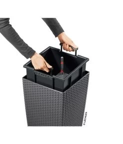 LECHUZA® Kunststoff-Topf Cubico Cottage 21 LECHUZA® Kunststoff-Topf Cubico Cottage -Pflanzenwelt Verkauf 3528429 WE DE 001 LechuzaCubicoCottageBlumenkuebeleckigBlumentopfBlumenvase