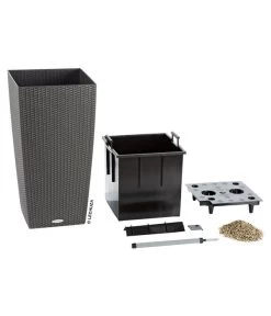 LECHUZA® Kunststoff-Topf Cubico Cottage 19 LECHUZA® Kunststoff-Topf Cubico Cottage -Pflanzenwelt Verkauf 3528429 WE FS 004 LechuzaCubicoCottageBlumenkuebeleckigBlumentopfBlumenvase