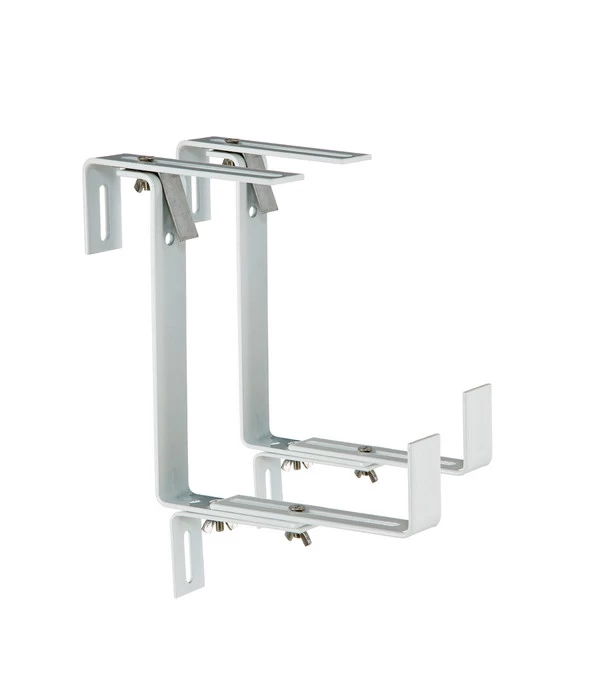 Metall-Blumenkastenhalter Profi Für Den Balkon, 2 Stück 3 Metall-Blumenkastenhalter Profi Für Den Balkon, 2 Stück