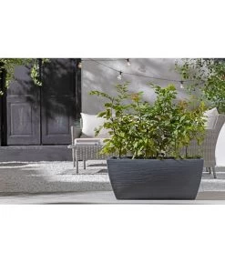 Kunststoff-Pflanzkasten Rille, Ca. B80/H34/T40 Cm, Anthrazit 8 Kunststoff-Pflanzkasten Rille, Ca. B80/H34/T40 Cm, Anthrazit -Pflanzenwelt Verkauf 3697406 WE MO 002 KunsstoffKastenRillen