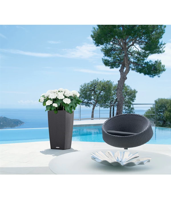 LECHUZA® Kunststoff-Topf Cubico Cottage 4 LECHUZA® Kunststoff-Topf Cubico Cottage – Bild 2