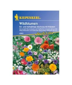 Wildblumen Mit Kräutern Mix, Saatgut Von Kiepenkerl