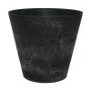 Artstone Kunststoff-Blumentopf Claire, Rund 2 Artstone Kunststoff-Blumentopf Claire, Rund -Pflanzenwelt Verkauf 3930047 BildFS 001 ArtstoneKunststoffBlumentopfClaireTopfClaireSchwarz27Cm