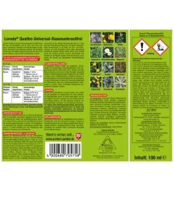 PROTECT GARDEN Loredo® Quattro Universal-Rasenunkrautfrei 5 PROTECT GARDEN Loredo® Quattro Universal-Rasenunkrautfrei -Pflanzenwelt Verkauf 3952173 WE DE 001 ProtectGarden LoredoQuattroUniversalRasenunkrautfrei100ml