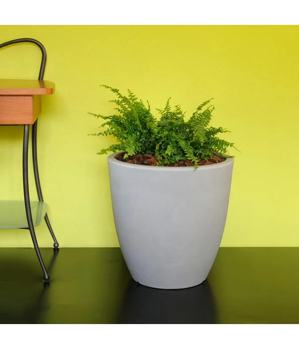 Farmet Kunststoff-Topf-Set Orione Alto, Rund, Grau, 2-teilig 4 Farmet Kunststoff-Topf-Set Orione Alto, Rund, Grau, 2-teilig – Bild 2