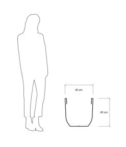 Farmet Kunststoff-Topf-Set Orione Alto, Rund, Grau, 2-teilig 12 Farmet Kunststoff-Topf-Set Orione Alto, Rund, Grau, 2-teilig -Pflanzenwelt Verkauf 4108791 WE DE 004 ORIONEALTOHoherRunderPflanzkuebelDurchmesser40cm40cmhochSTEINBEIGE