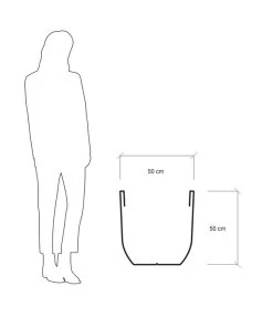 Farmet Kunststoff-Topf-Set Orione Alto, Rund, Grau, 2-teilig 13 Farmet Kunststoff-Topf-Set Orione Alto, Rund, Grau, 2-teilig -Pflanzenwelt Verkauf 4109179 WE DE 004 ORIONEALTOHoherRunderPflanzkuebelDurchmesser50cm50cmhochSTEINBEIGE