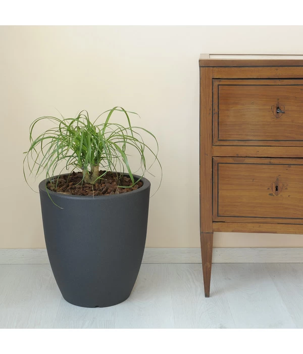 Farmet Kunststoff-Topf-Set Orione Alto, Rund, Anthrazit, 2-teilig 5 Farmet Kunststoff-Topf-Set Orione Alto, Rund, Anthrazit, 2-teilig – Bild 3