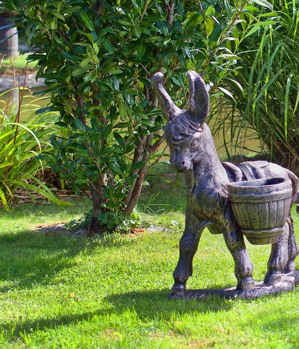 Roto Kunststoff-Blumentopf Esel, Grau, Ca. B43/H53/T16 Cm 4 Roto Kunststoff-Blumentopf Esel, Grau, Ca. B43/H53/T16 Cm – Bild 2