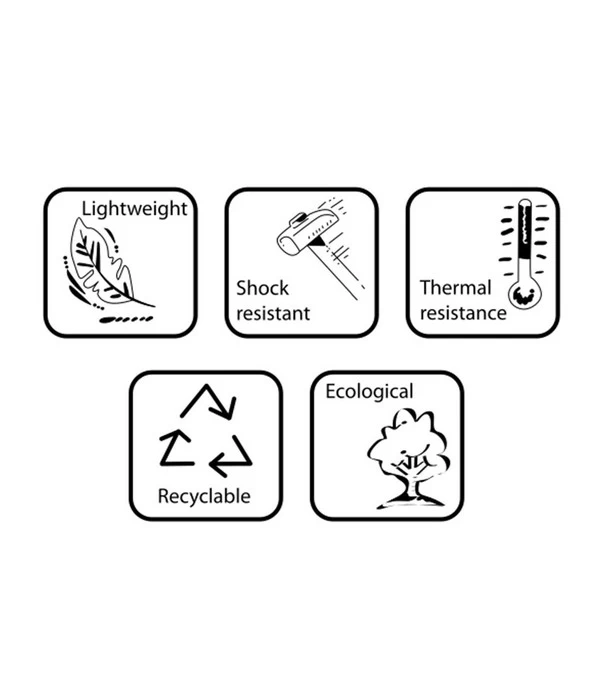Farmet Kunststoff-Topf-Set Hydra, Konisch, Anthrazit, 2-teilig 6 Farmet Kunststoff-Topf-Set Hydra, Konisch, Anthrazit, 2-teilig – Bild 4