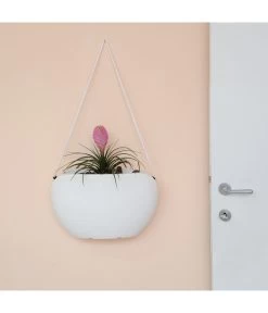 Farmet Kunststoff-Hängeampel Clio 9 Farmet Kunststoff-Hängeampel Clio -Pflanzenwelt Verkauf 4186680 WE DE 002 CLIObagmitSeil40x17x2450cmhochWEISS