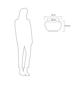 Farmet Kunststoff-Hängeampel Clio 10 Farmet Kunststoff-Hängeampel Clio -Pflanzenwelt Verkauf 4186680 WE DE 004 CLIObagmitSeil40x17x2450cmhochWEISS