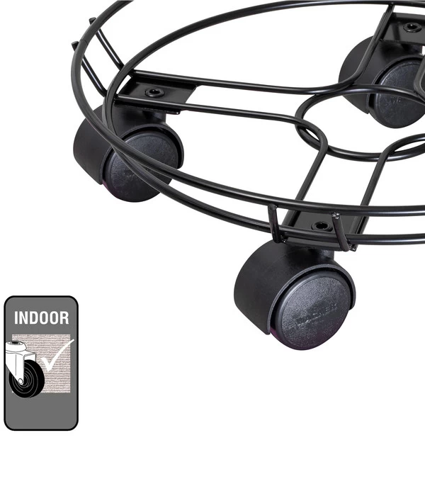 Wagner Pflanzenroller Draht, Ø 30 Cm, Schwarz 5 Wagner Pflanzenroller Draht, Ø 30 Cm, Schwarz – Bild 3