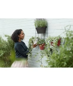 Elho Metall-Wandgitter Für Töpfe Loft Urban Green Wall Gestell, Ca. B47,3/H59/T1,5 Cm, Schwarz 27 Elho Metall-Wandgitter Für Töpfe Loft Urban Green Wall Gestell, Ca. B47,3/H59/T1,5 Cm, Schwarz -Pflanzenwelt Verkauf 4315917 WE MO 004 elhoMetallWandgitterfuerToepfeBlumentopfurbangardening