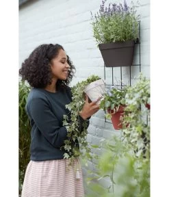 Elho Metall-Wandgitter Für Töpfe Loft Urban Green Wall Gestell, Ca. B47,3/H59/T1,5 Cm, Schwarz 31 Elho Metall-Wandgitter Für Töpfe Loft Urban Green Wall Gestell, Ca. B47,3/H59/T1,5 Cm, Schwarz -Pflanzenwelt Verkauf 4315917 WE MO 006 elhoMetallWandgitterfuerToepfeBlumentopfurbangardening