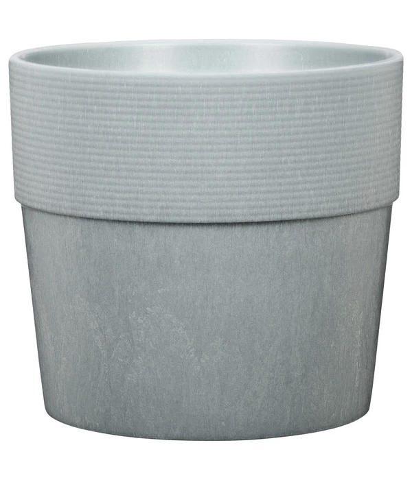 Scheurich Kunststoff-Topf Groove+, Rund, Ca. Ø28,5/H26 Cm 3 Scheurich Kunststoff-Topf Groove+, Rund, Ca. Ø28,5/H26 Cm