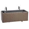 Dehner Kunststoff-Balkonkasten Florenz, Braun 2 Dehner Kunststoff-Balkonkasten Florenz, Braun -Pflanzenwelt Verkauf 5337845 BildFS 001 PolyrattanBlumenkastenFlorenzKastenFlorenz50X19x20cm