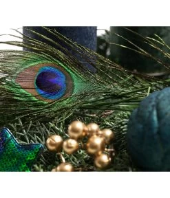 Adventsgesteck Peacock, Ca. B30/H22/T20 Cm -Pflanzenwelt Verkauf 6424469 6424477 6424485 6424493 WE DE 001 PeacockAdvent2022