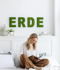 StyleGREEN Buchstaben Aus Islandmoos, Ca. H25 Cm -Pflanzenwelt Verkauf 6429435 WE MO 001 StyleGreenBuchstabenIslandmoos