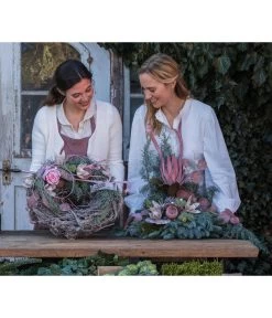 Grabkranz Im Himmel, Ca. Ø45/H25 Cm -Pflanzenwelt Verkauf 6462840 WE MO 002 SerieImHimmelPremiumAllerheiligen202301