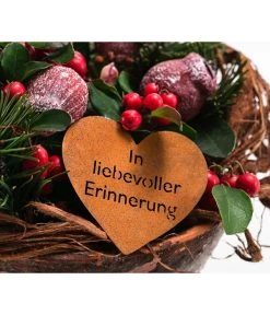 Grabgesteck In Liebe, Rund, Ø20/H20 Cm -Pflanzenwelt Verkauf 6462857 WE DE 001 SerieInLiebePremiumAllerheiligen2023