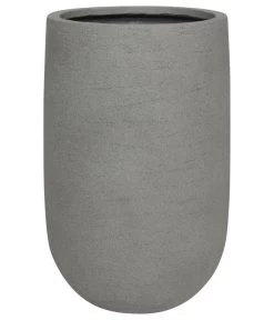 Fleur Ami Kunststoff-Topf Tribeca Shape Natural Raw, Konisch