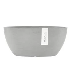 Ecopots Kunststoff-Schale Sofia Mit Wassersystem, Oval, Ca. B30/H13,5/T13 Cm