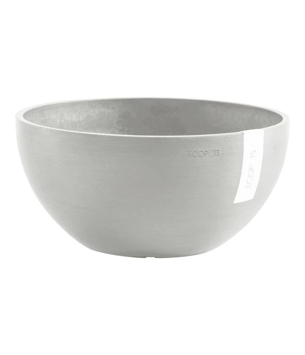 Ecopots Kunststoff-Topf Brussels, Rund 2 Ecopots Kunststoff-Topf Brussels, Rund