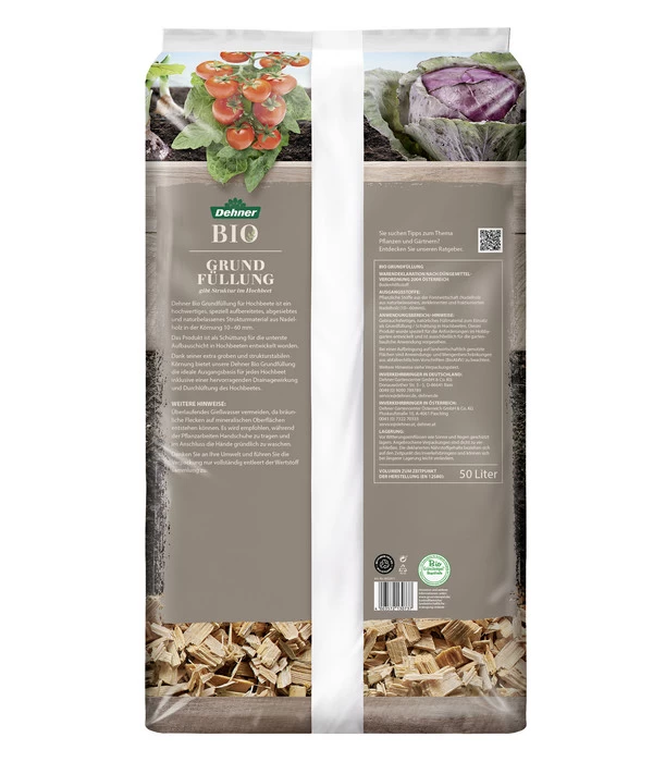 Dehner Bio Hochbeet Grundfüllung, 39 X 50 Liter 4 Dehner Bio Hochbeet Grundfüllung, 39 X 50 Liter – Bild 2