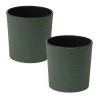 Siena Garden Kunststoff-Topf ECO Lens, Rund, Grün, Ca. Ø25/H25 Cm, 2er-Set 1 Siena Garden Kunststoff-Topf ECO Lens, Rund, Grün, Ca. Ø25/H25 Cm, 2er-Set -Pflanzenwelt Verkauf 6654958 WE FS 001 PflanzgefaessEcoLensGruen