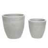 Farmet Kunststoff-Topf-Set Orione Alto, Rund, Grau, 2-teilig 1 Farmet Kunststoff-Topf-Set Orione Alto, Rund, Grau, 2-teilig -Pflanzenwelt Verkauf 6657258 WE FS 001 FarmetNewOrioneAltoTopfset