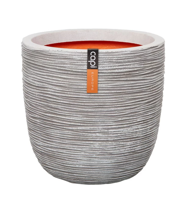 Capi Europe Kunststoff-Topf Rib, Rund 3 Capi Europe Kunststoff-Topf Rib, Rund