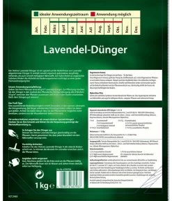 Dehner Lavendel-Dünger, 1 Kg 6 Dehner Lavendel-Dünger, 1 Kg -Pflanzenwelt Verkauf 6704704 WE DE 001 Lavendelduenger1kgMQ