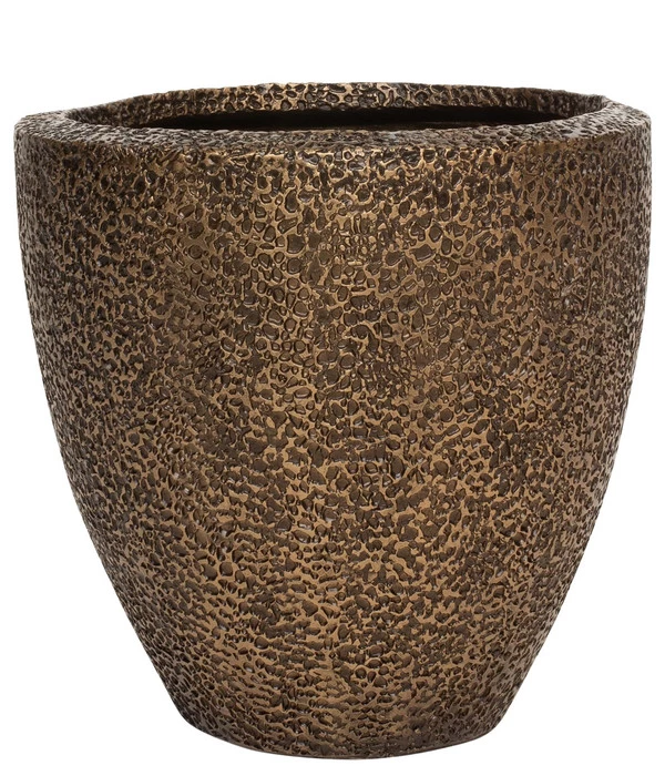 Fleur Ami Kunststoff-Topf Coral, Konisch, Bronze 3 Fleur Ami Kunststoff-Topf Coral, Konisch, Bronze