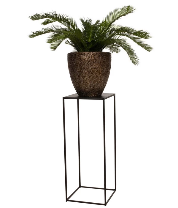 Fleur Ami Kunststoff-Topf Coral, Konisch, Bronze 4 Fleur Ami Kunststoff-Topf Coral, Konisch, Bronze – Bild 2