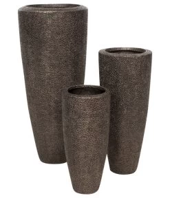 Fleur Ami Kunststoff-Vase Coral, Konisch, Bronze 7 Fleur Ami Kunststoff-Vase Coral, Konisch, Bronze -Pflanzenwelt Verkauf 6757959 WE DE 001 fleuramiKunststoffTopfCoralrund