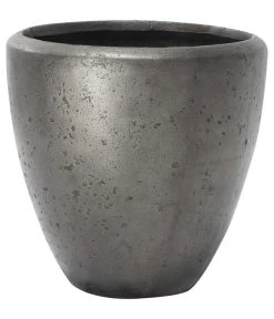 Fleur Ami Kunststoff-Topf Grace, Konisch, Silber