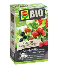 COMPO BIO Beeren Langzeit-Dünger Mit Schafwolle