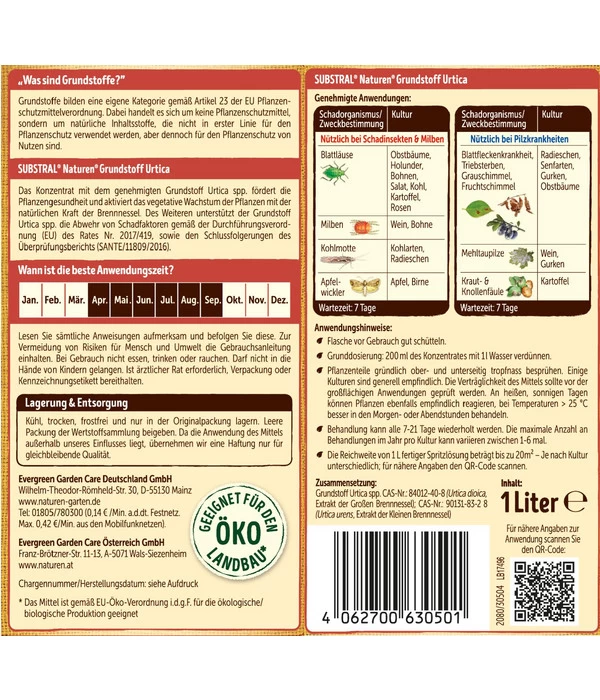Substral® Naturen® Grundstoff Urtica, 1 L 4 Substral® Naturen® Grundstoff Urtica, 1 L – Bild 2